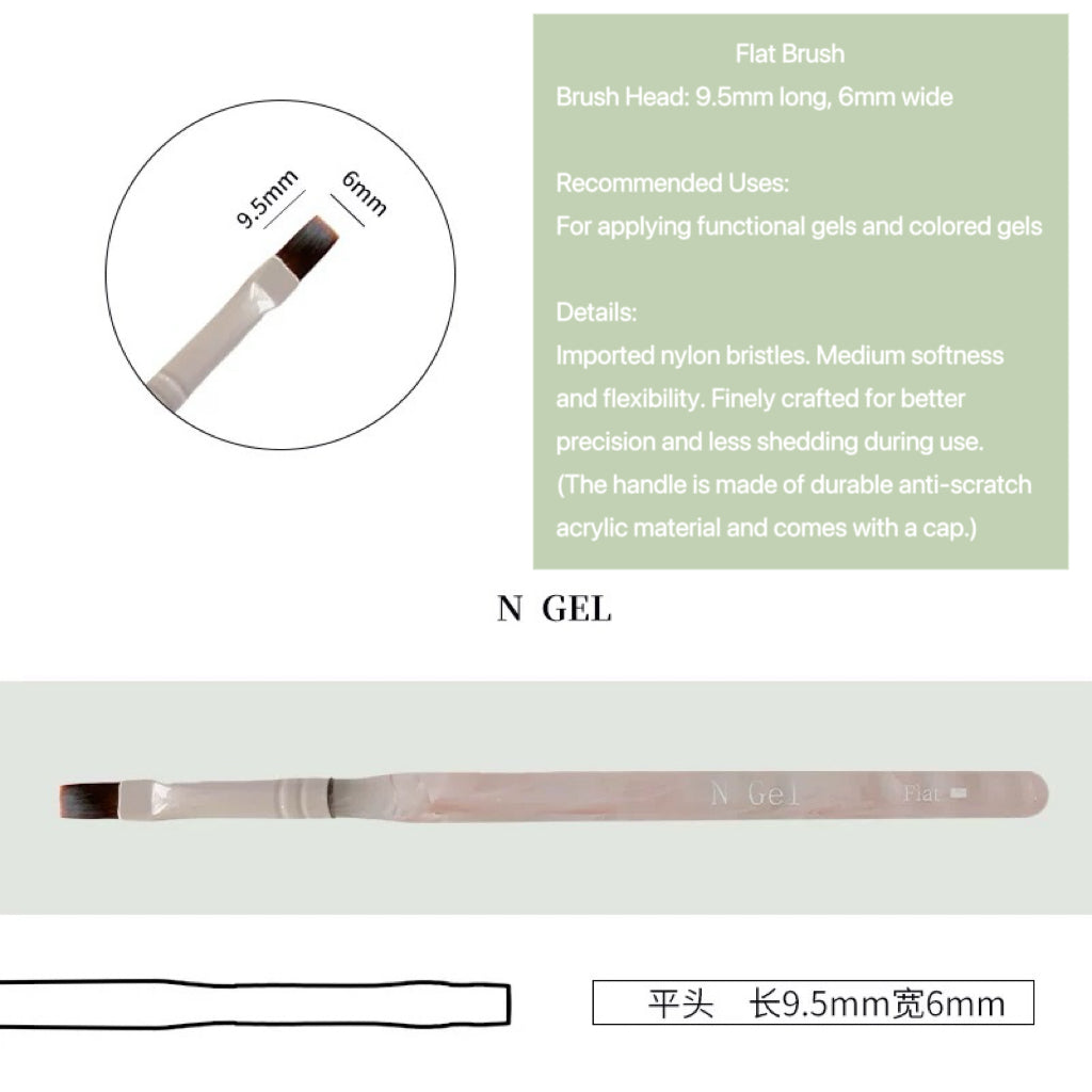 Ngel Sakura Nail Brush Set - Nail de Concept Supply
