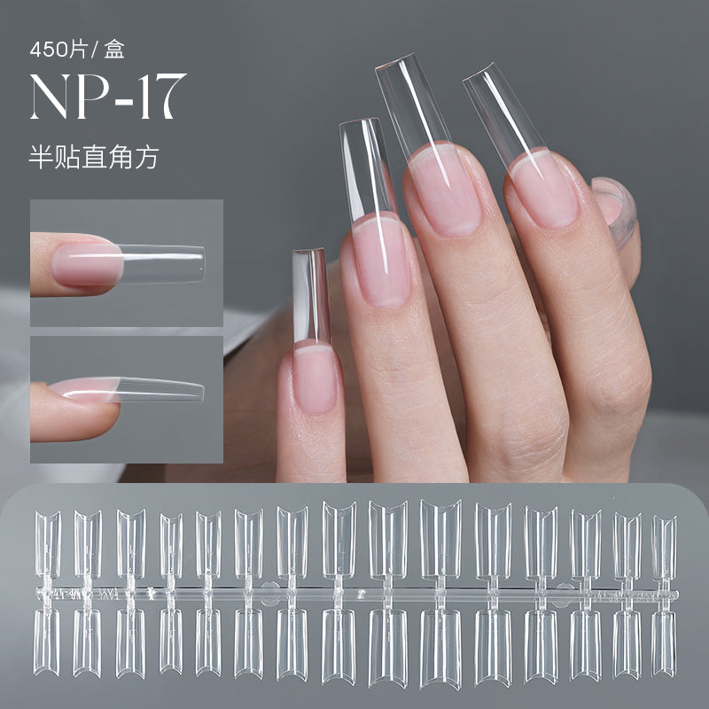 TAYE-D Curve Half Nail Tips 450p - Nail de Concept Supply