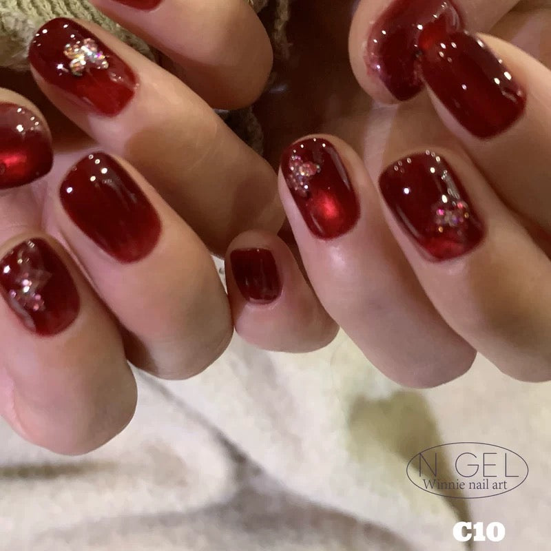 Ngel Red Cat Eye Series - Nail de Concept Supply