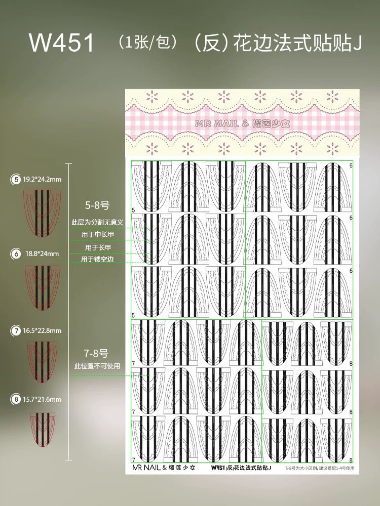 Nail Stickers - Nail de Concept Supply