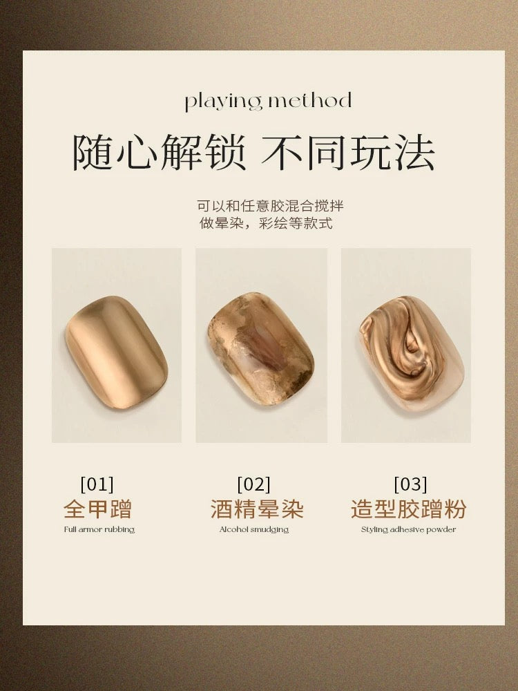 Vintage Chrome Powder - Nail de Concept Supply