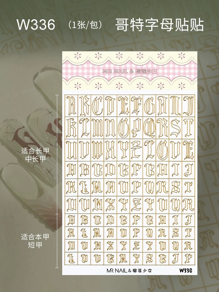 Nail Stickers - Nail de Concept Supply