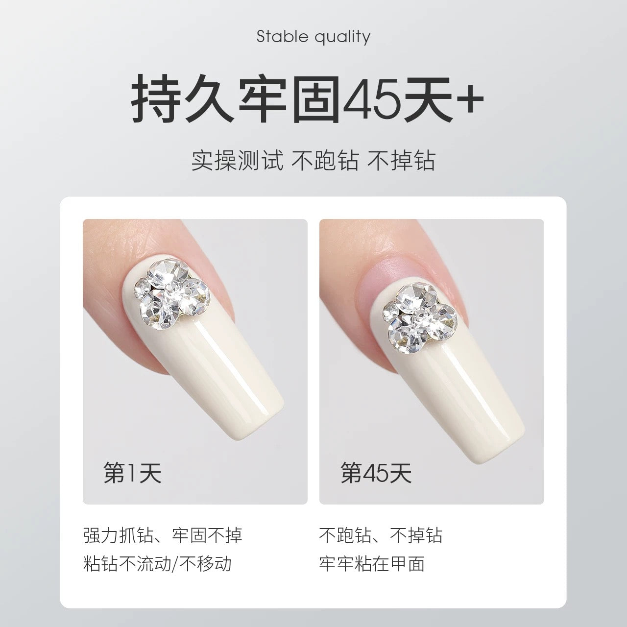 Rhinestone Gel (Tubular Size) - Nail de Concept Supply