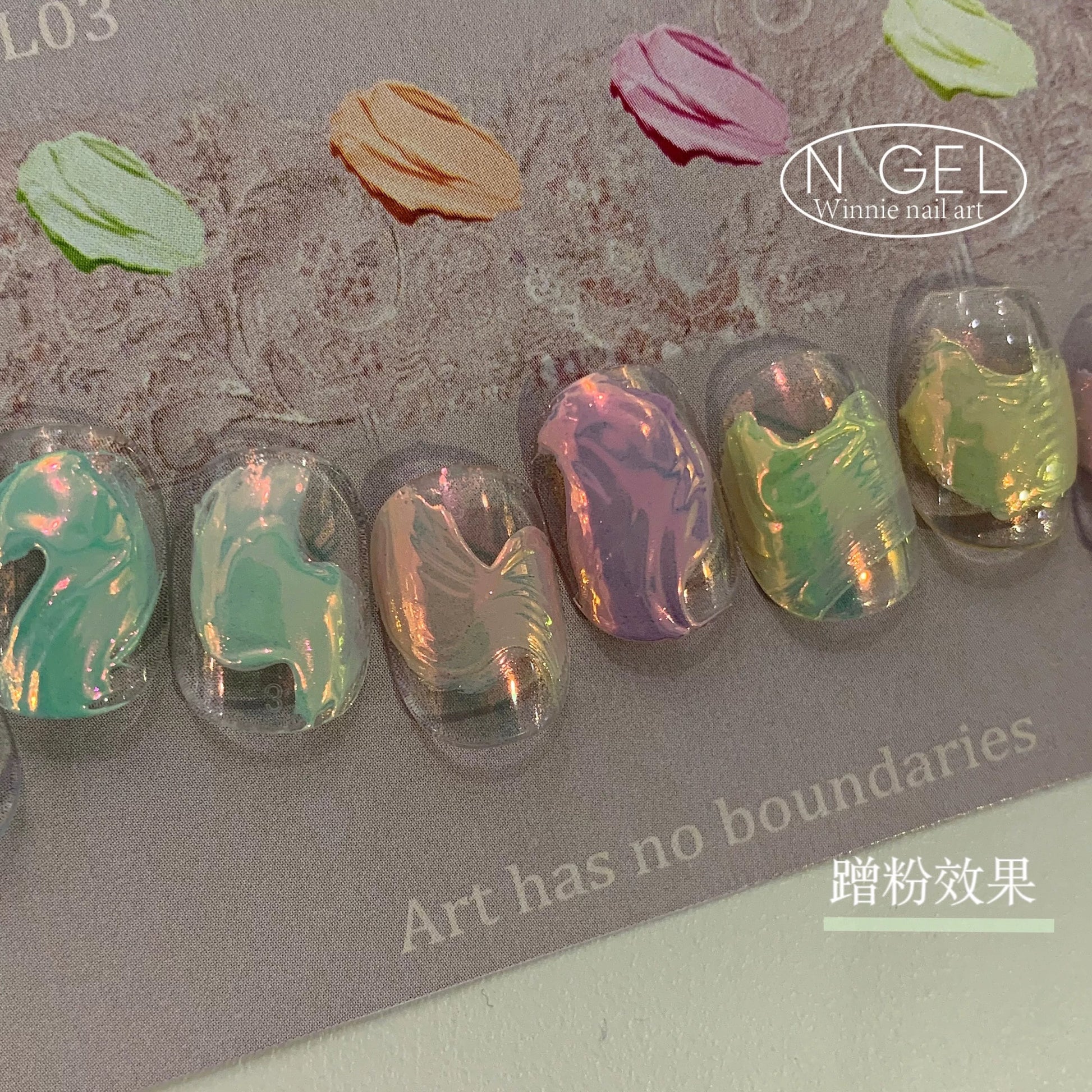 Ngel Creamy 3D Painting Art Gel - Nail de Concept Supply