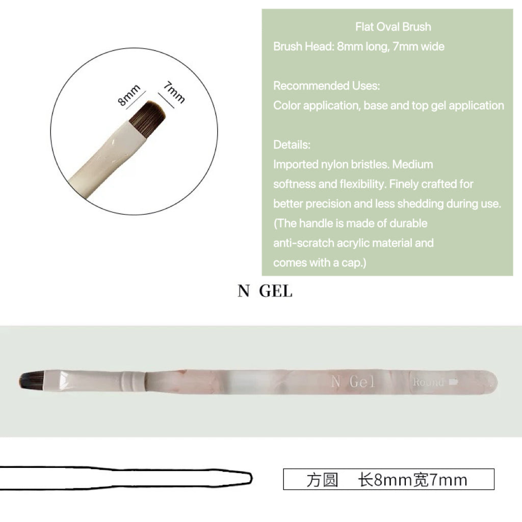 Ngel Sakura Nail Brush Set - Nail de Concept Supply