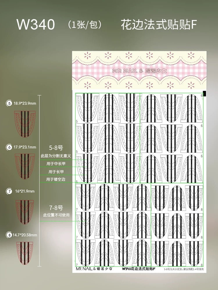 Nail Stickers - Nail de Concept Supply