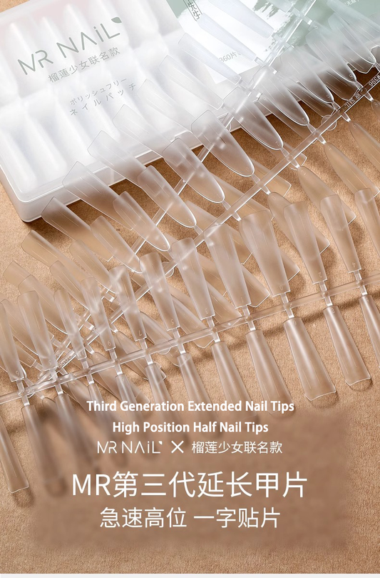 Mr. Nail High Position Half Nail Tips - Nail de Concept Supply