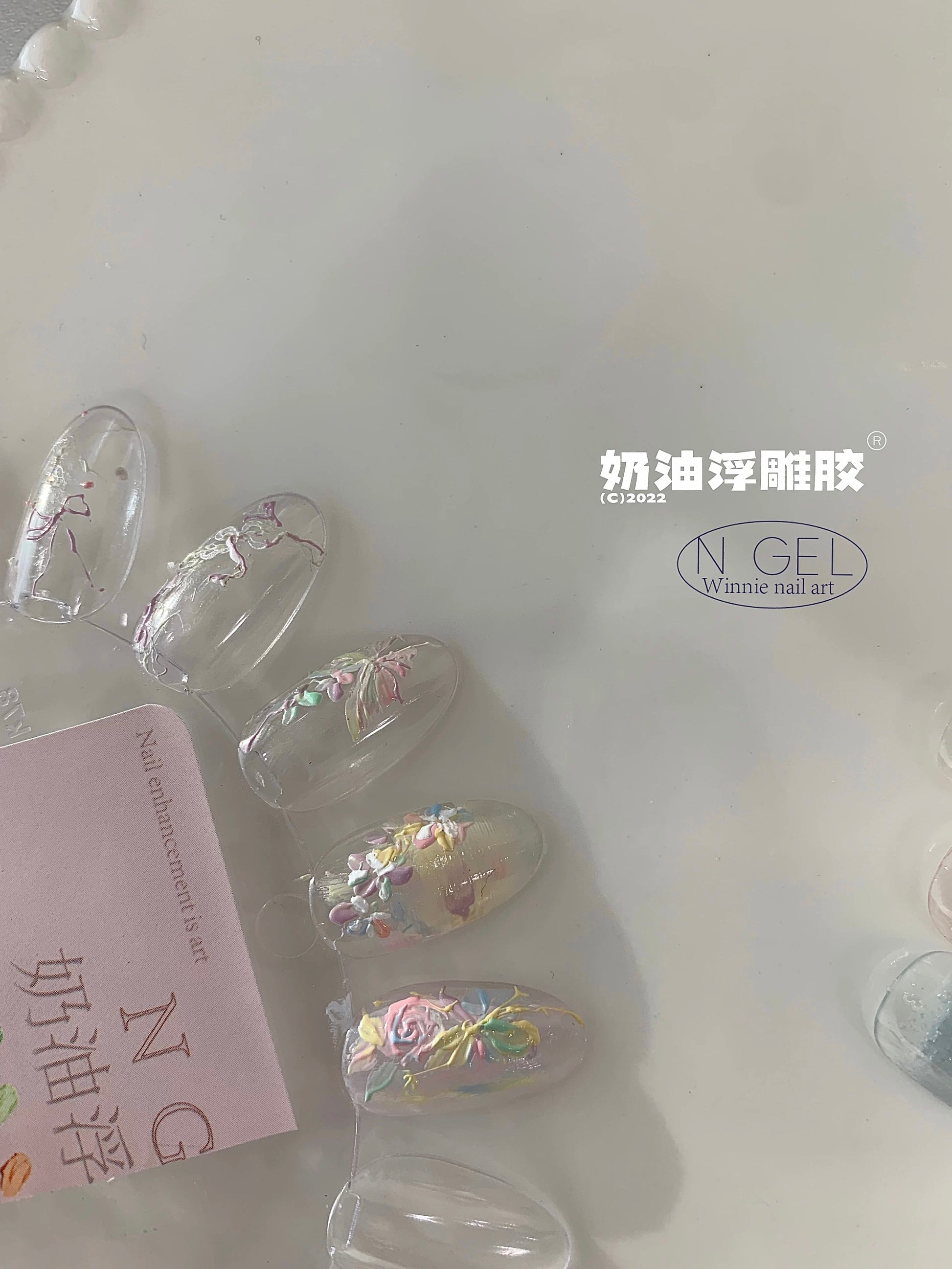 Ngel Creamy 3D Painting Art Gel - Nail de Concept Supply