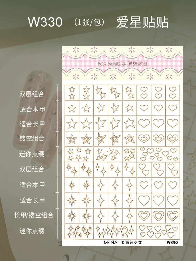 Nail Stickers - Nail de Concept Supply