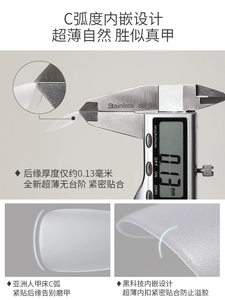 Mr. Nail Full Cover Nail Tips(360 Pieces) - Nail de Concept Supply