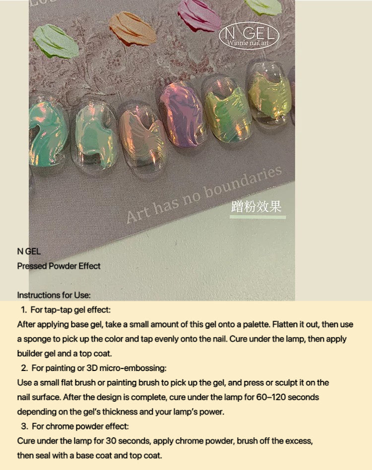 Ngel Creamy 3D Painting Art Gel - Nail de Concept Supply