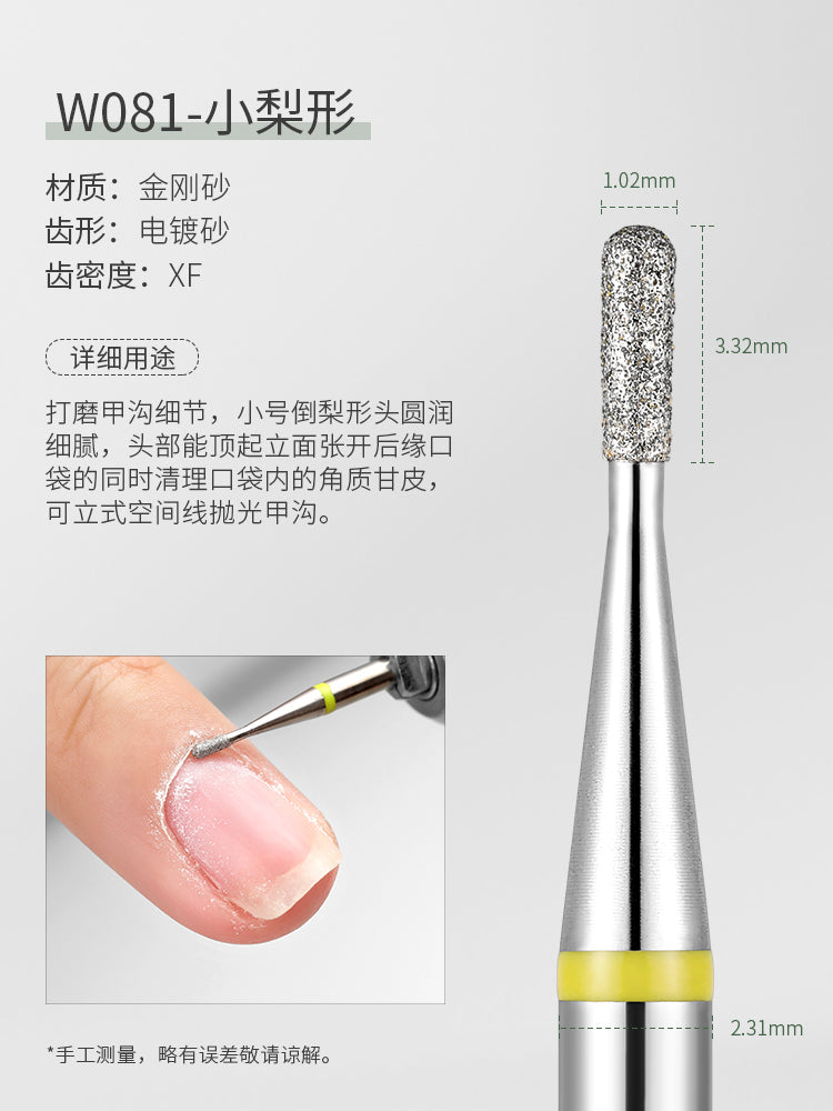 Mr Nail-Drill Bits Series - Nail de Concept Supply