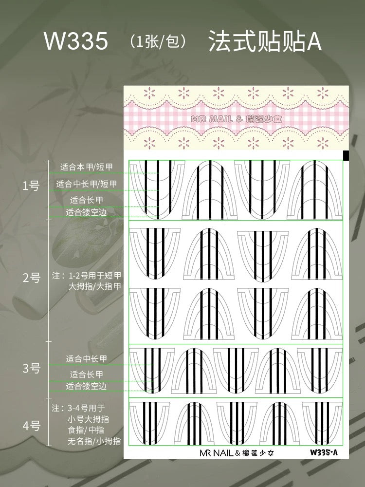 Nail Stickers - Nail de Concept Supply