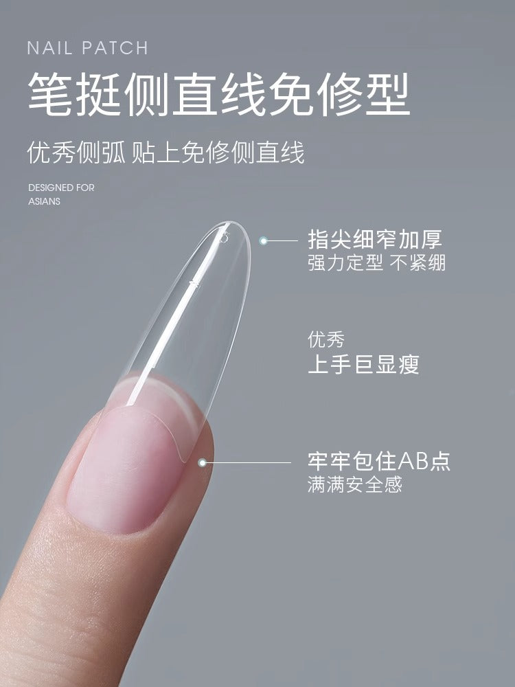 TAYE-D Curve Half Nail Tips 450p - Nail de Concept Supply