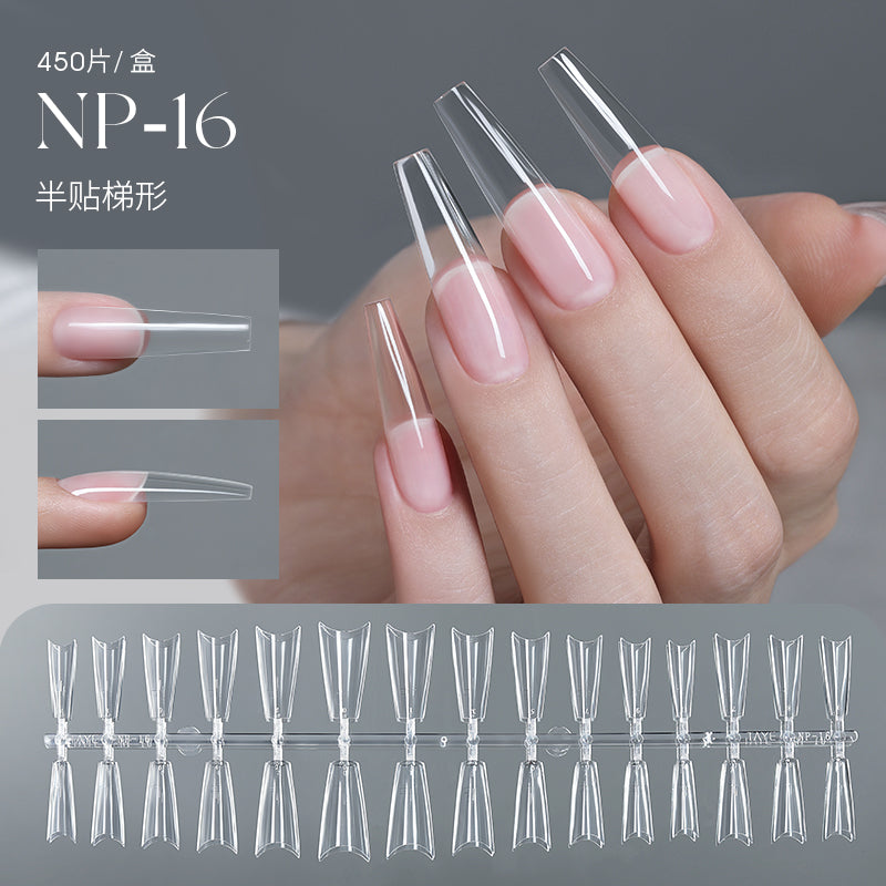 TAYE-D Curve Half Nail Tips 450p - Nail de Concept Supply