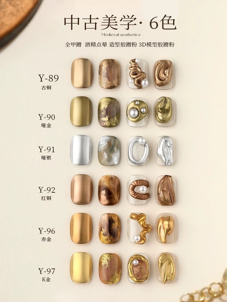 Vintage Chrome Powder - Nail de Concept Supply