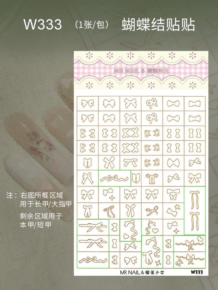 Nail Stickers - Nail de Concept Supply