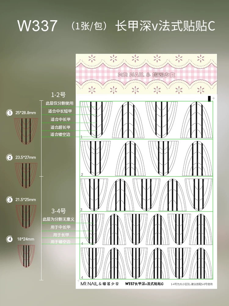 Nail Stickers - Nail de Concept Supply