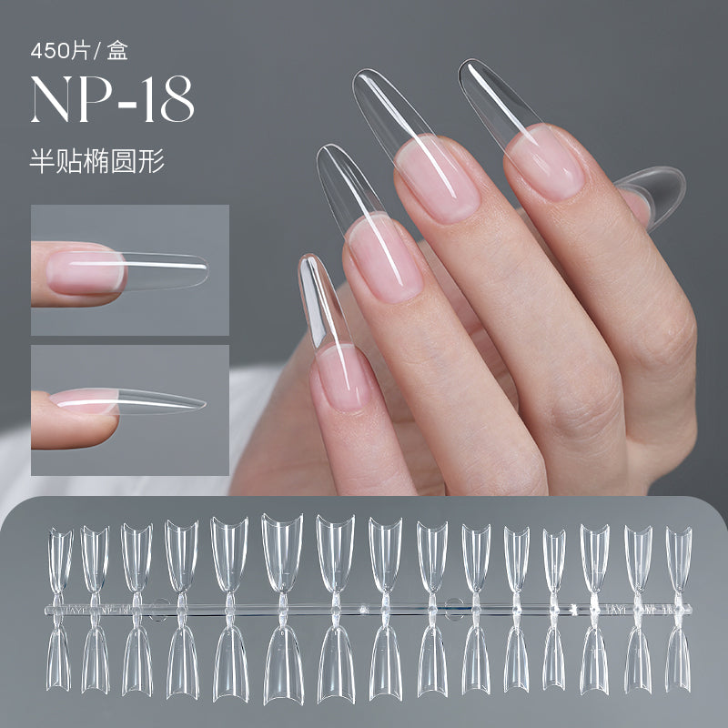 TAYE-D Curve Half Nail Tips 450p - Nail de Concept Supply