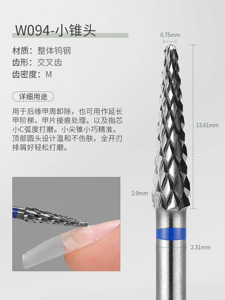Mr Nail-Drill Bits Series - Nail de Concept Supply