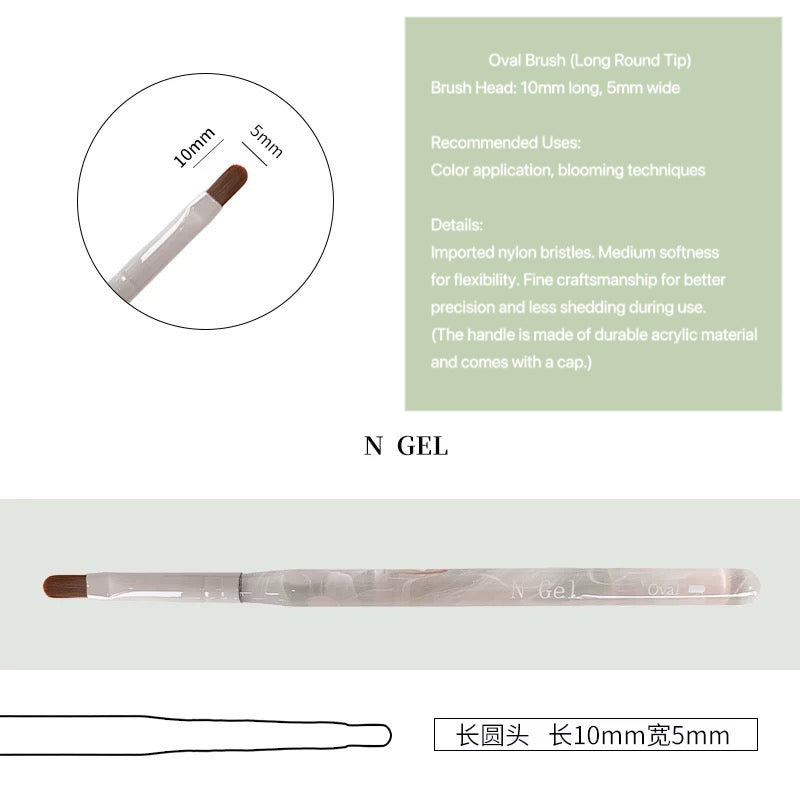 Ngel Sakura Nail Brush Set - Nail de Concept Supply