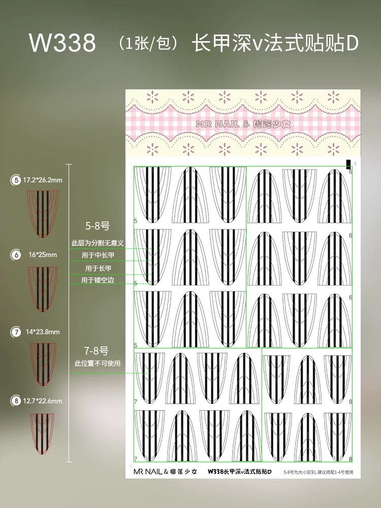 Nail Stickers - Nail de Concept Supply