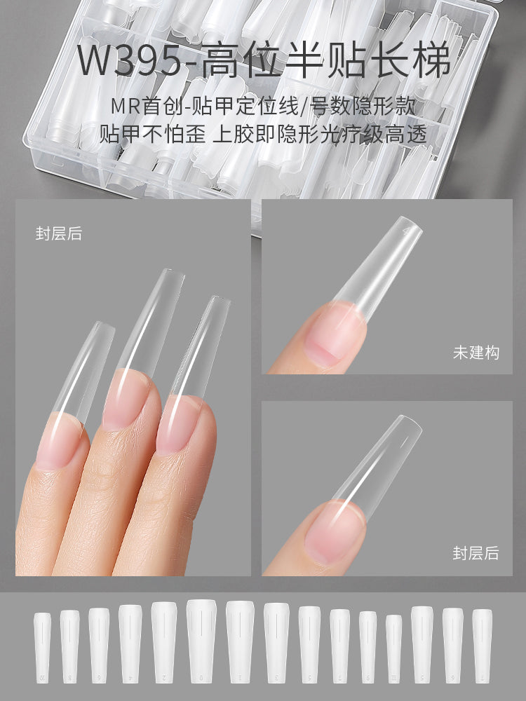 Mr. Nail High Position Half Nail Tips